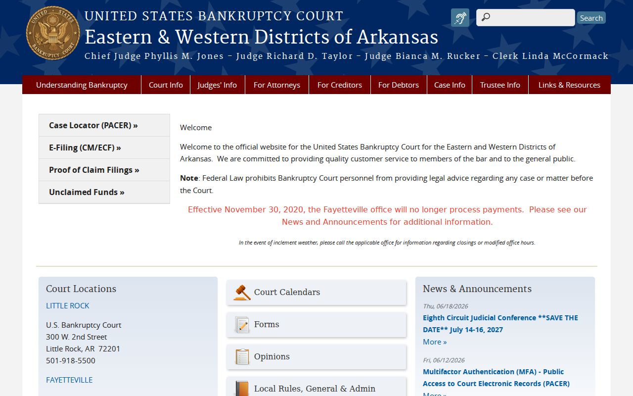 Antoine court docket comparison with Western District bankruptcy court